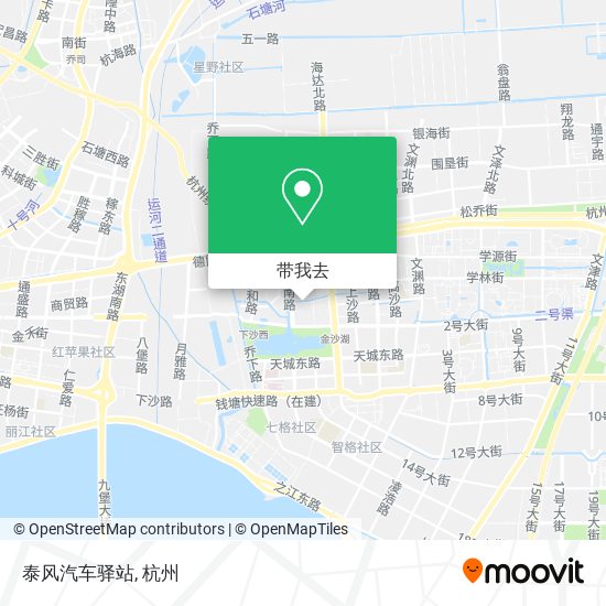 泰风汽车驿站地图