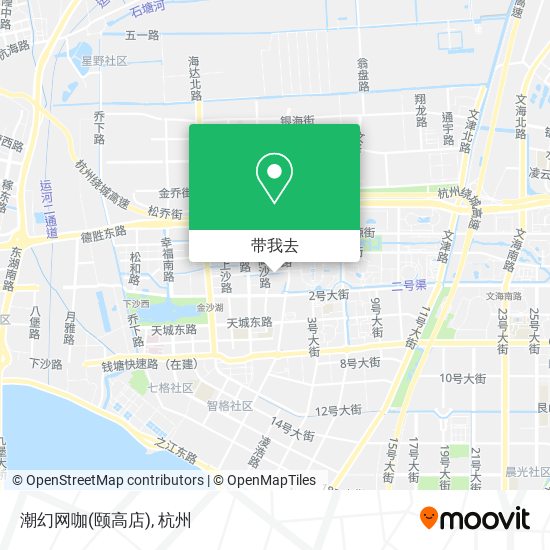 潮幻网咖(颐高店)地图
