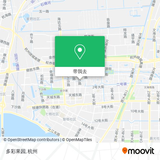 多彩果园地图