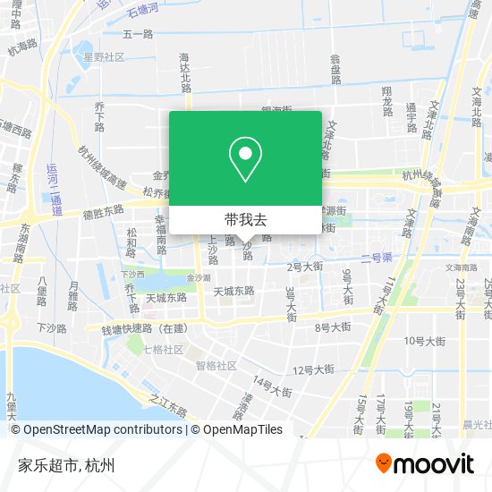 家乐超市地图