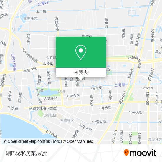 湘巴佬私房菜地图