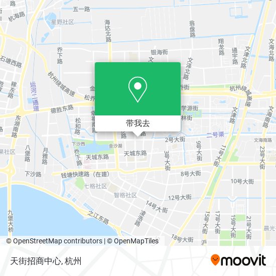 天街招商中心地图