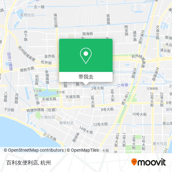 百利友便利店地图