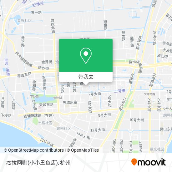 杰拉网咖(小小丑鱼店)地图