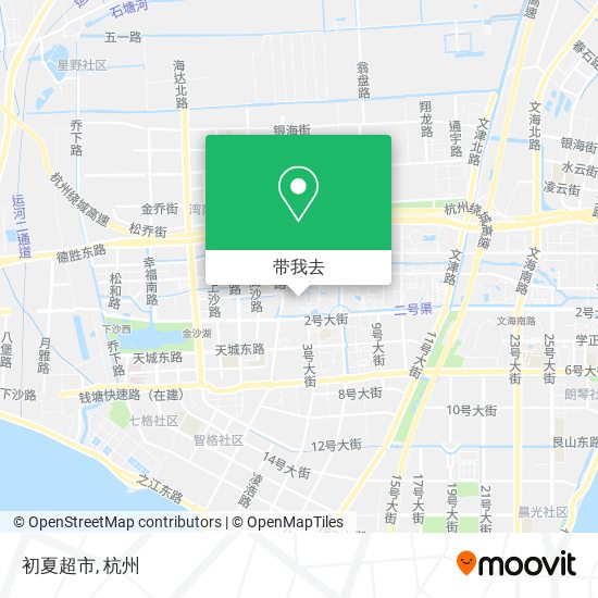 初夏超市地图