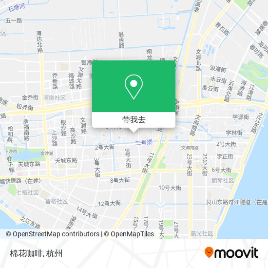 棉花咖啡地图