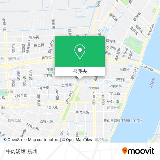 牛肉汤馆地图