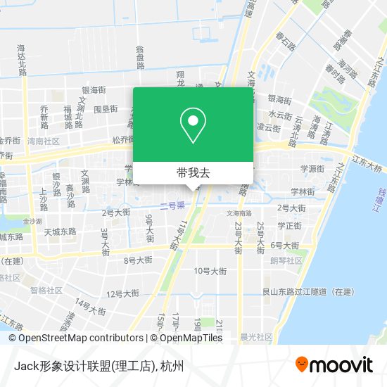 Jack形象设计联盟(理工店)地图