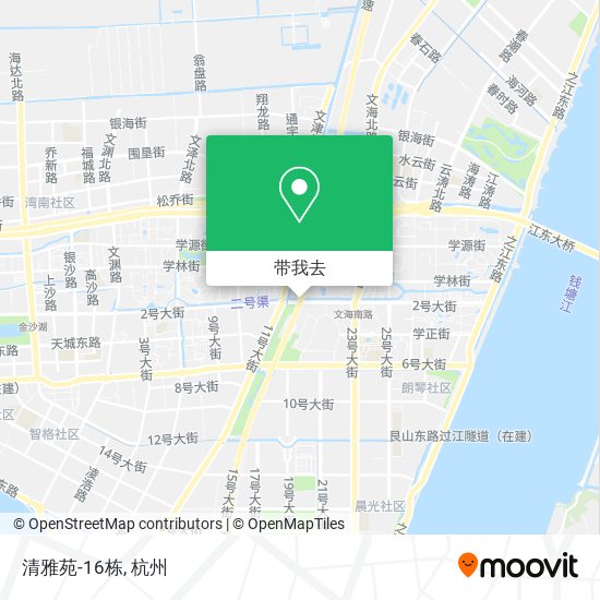 清雅苑-16栋地图