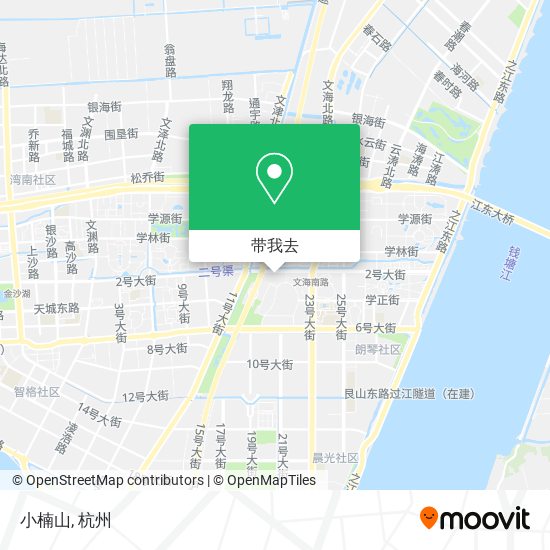 小楠山地图