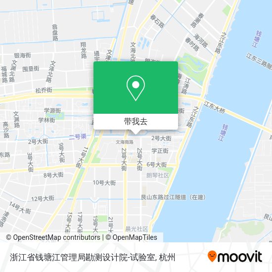 浙江省钱塘江管理局勘测设计院-试验室地图
