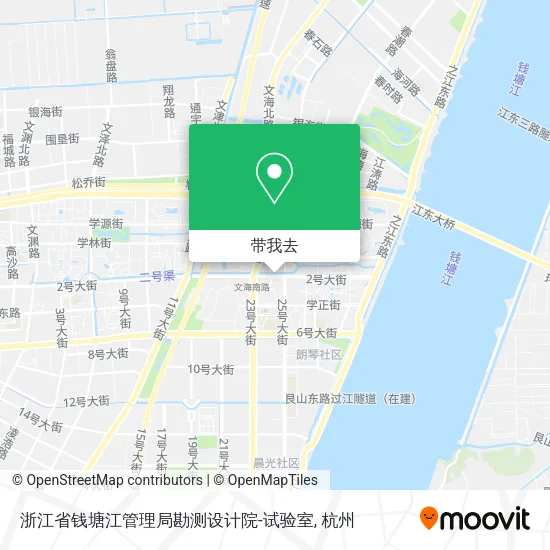 浙江省钱塘江管理局勘测设计院-试验室地图