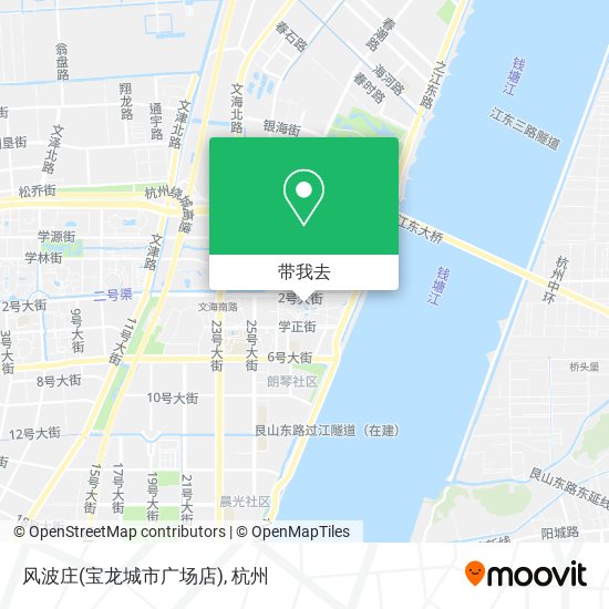 风波庄(宝龙城市广场店)地图