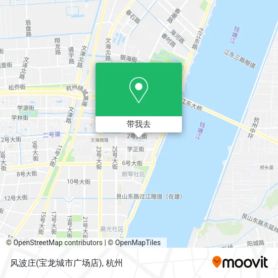 风波庄(宝龙城市广场店)地图