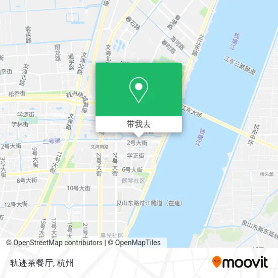 轨迹茶餐厅地图