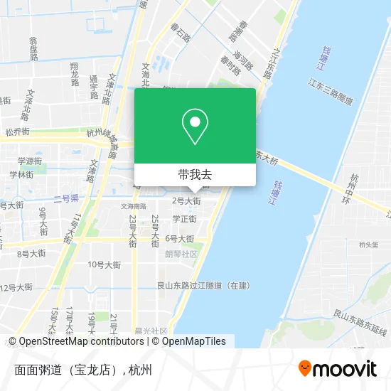 面面粥道（宝龙店）地图