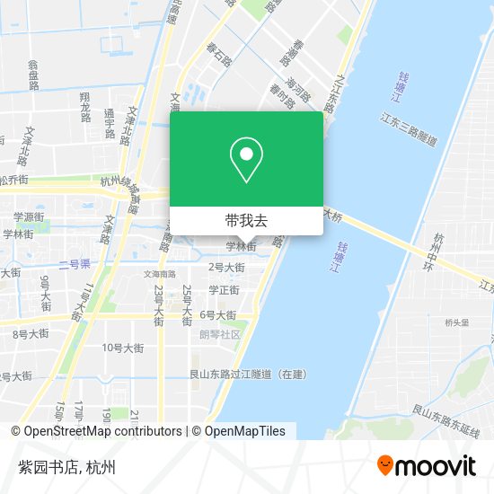 紫园书店地图