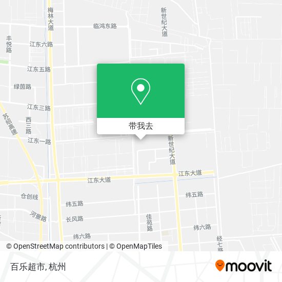百乐超市地图