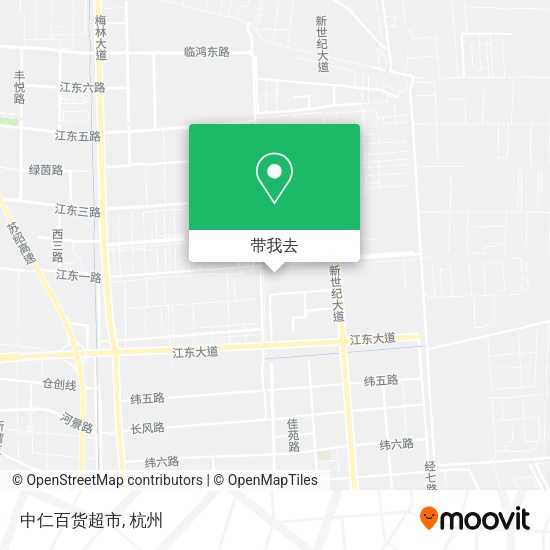 中仁百货超市地图