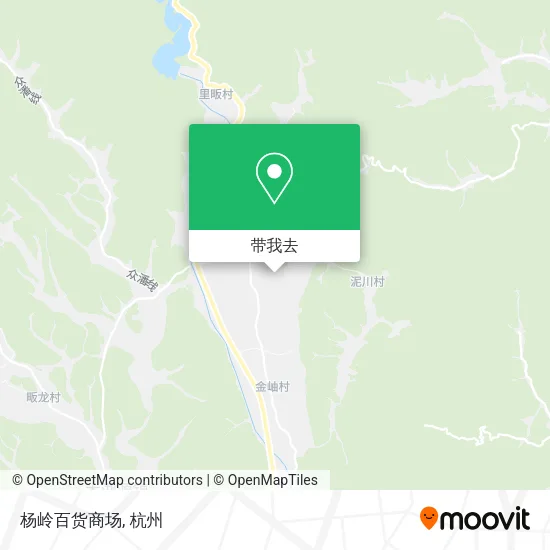 杨岭百货商场地图