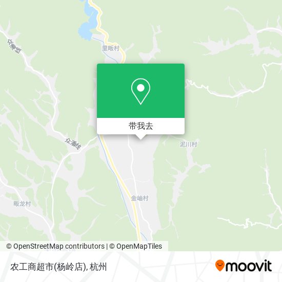 农工商超市(杨岭店)地图