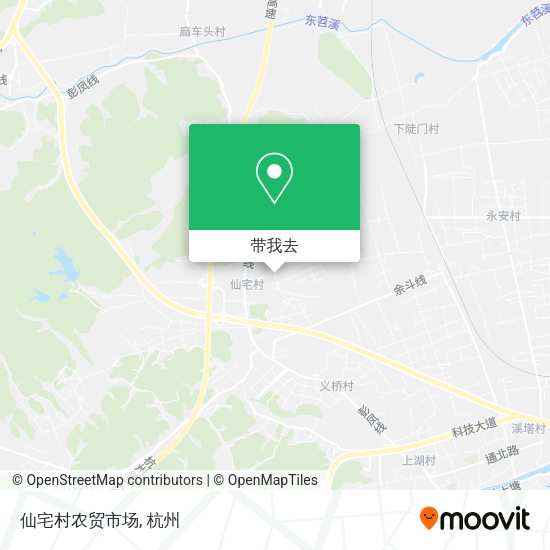 仙宅村农贸市场地图