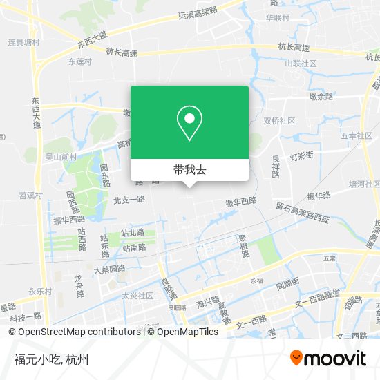 福元小吃地图