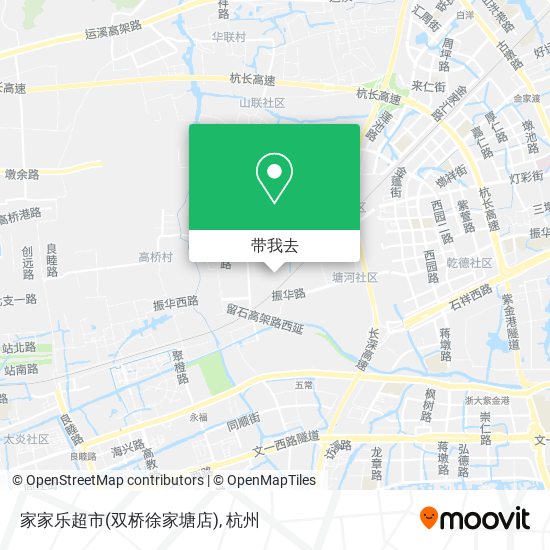 家家乐超市(双桥徐家塘店)地图