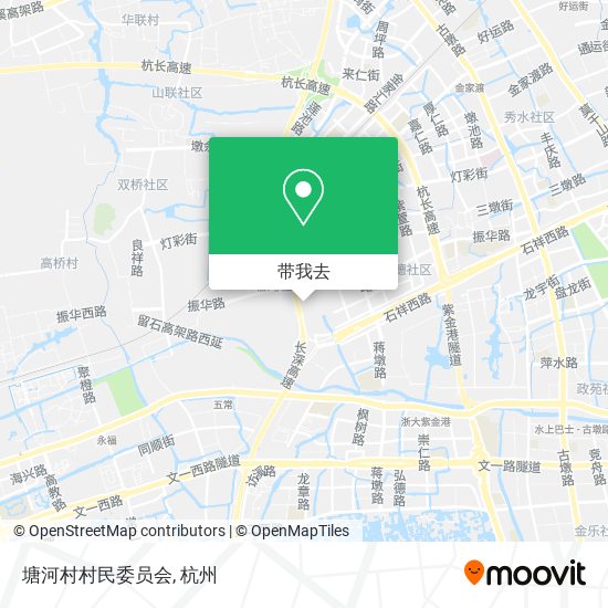 塘河村村民委员会地图