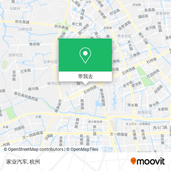 家业汽车地图