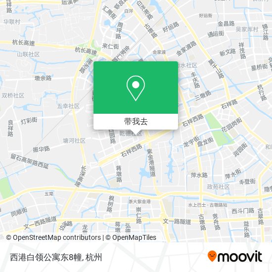 西港白领公寓东8幢地图
