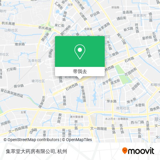 集萃堂大药房有限公司地图