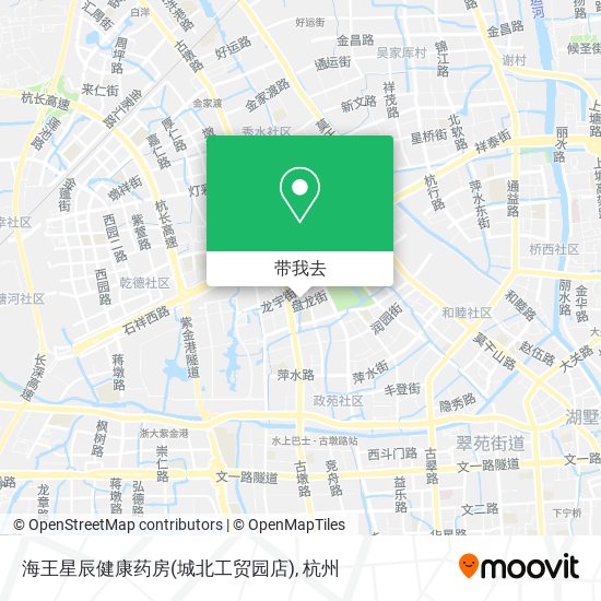 海王星辰健康药房(城北工贸园店)地图
