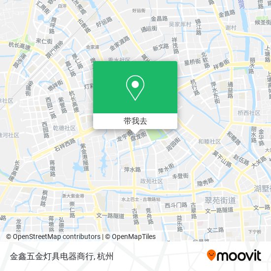 金鑫五金灯具电器商行地图