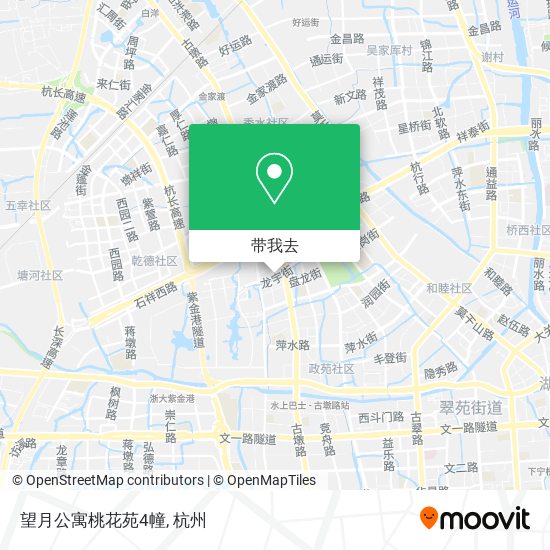 望月公寓桃花苑4幢地图