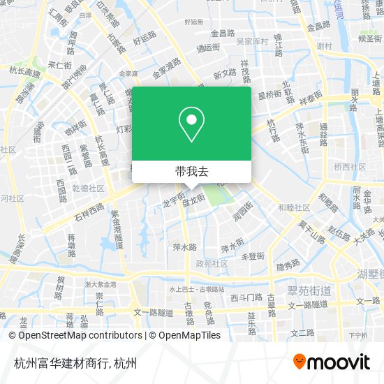 杭州富华建材商行地图