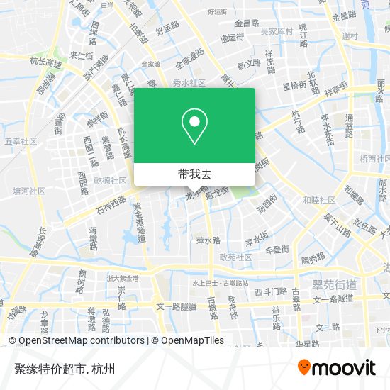 聚缘特价超市地图