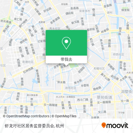 虾龙圩社区居务监督委员会地图