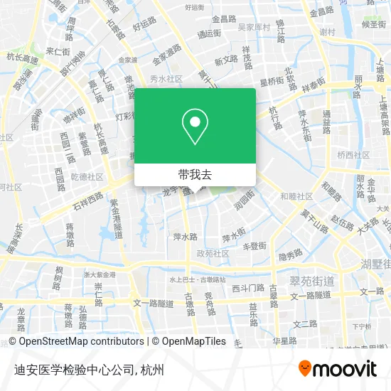 迪安医学检验中心公司地图