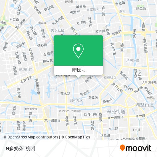 N多奶茶地图