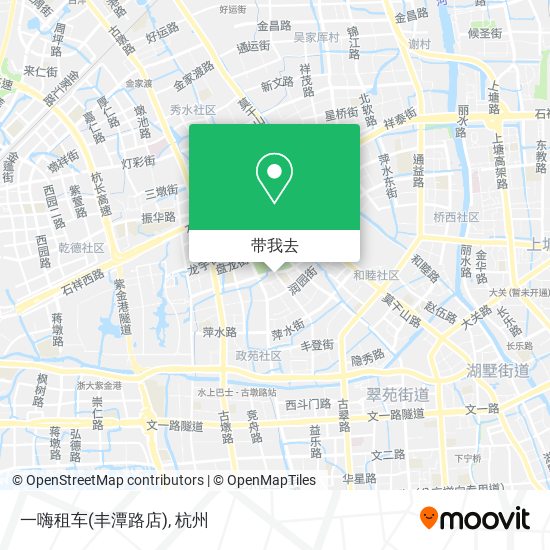一嗨租车(丰潭路店)地图