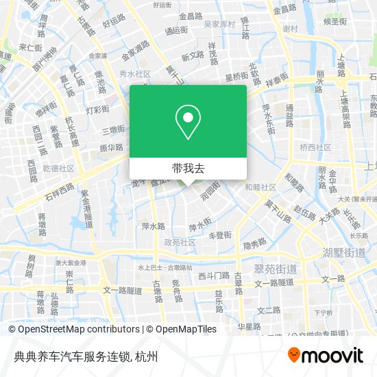 典典养车汽车服务连锁地图