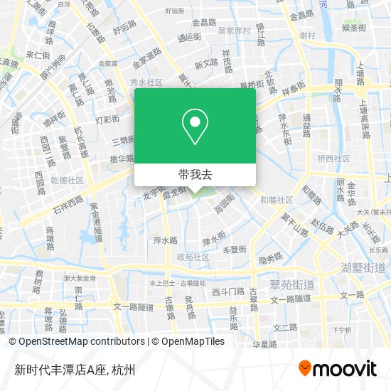 新时代丰潭店A座地图
