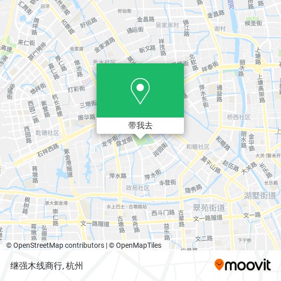 继强木线商行地图