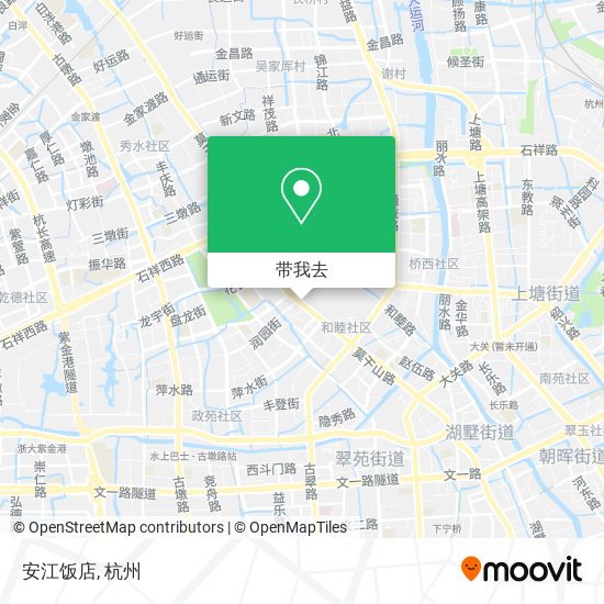 安江饭店地图