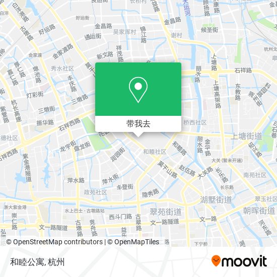和睦公寓地图