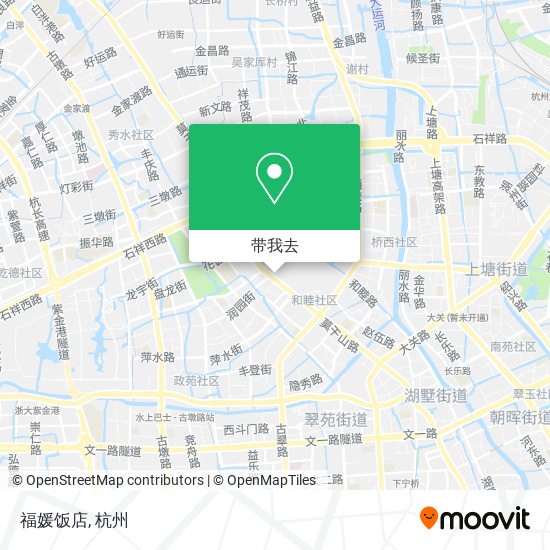 福媛饭店地图