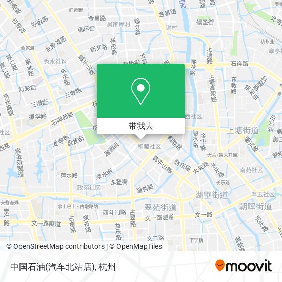 中国石油(汽车北站店)地图