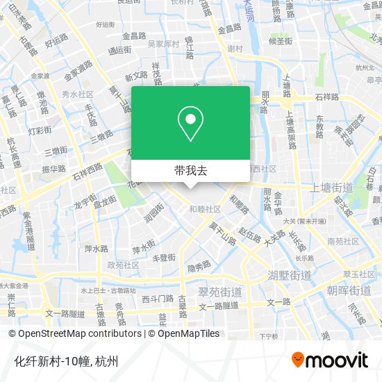 化纤新村-10幢地图
