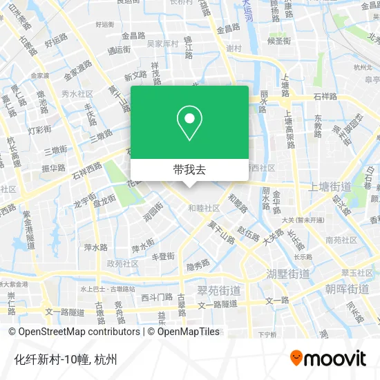 化纤新村-10幢地图